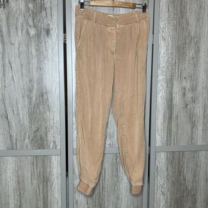Aritzia Wilfred Jogger Pants Chambray Beige Color